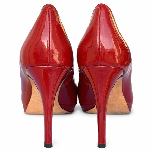 Cole Haan Red Patent Leather Women's Pumps - Picture 2 of 4